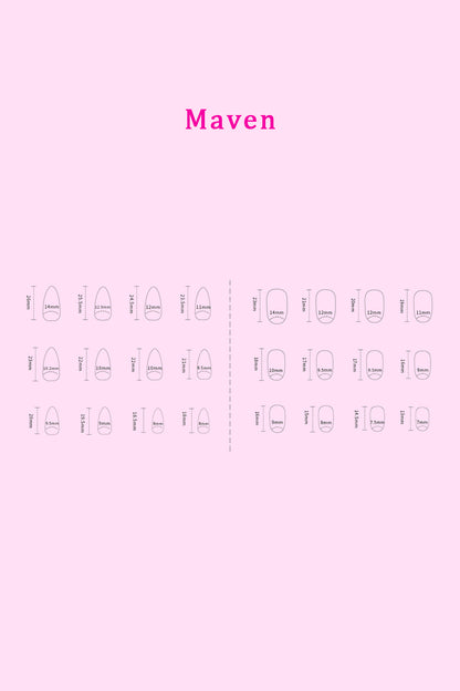 SO PINK BEAUTY Press On Nails 2 Packs