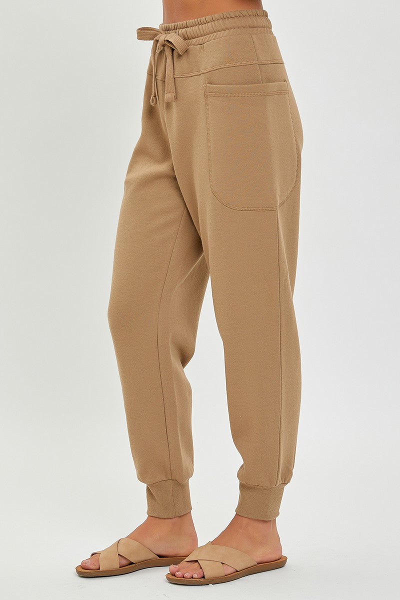 RISEN High Rise Relaxed Joggers