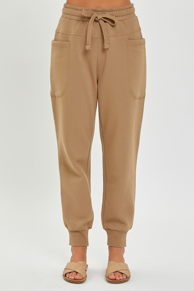 RISEN High Rise Relaxed Joggers