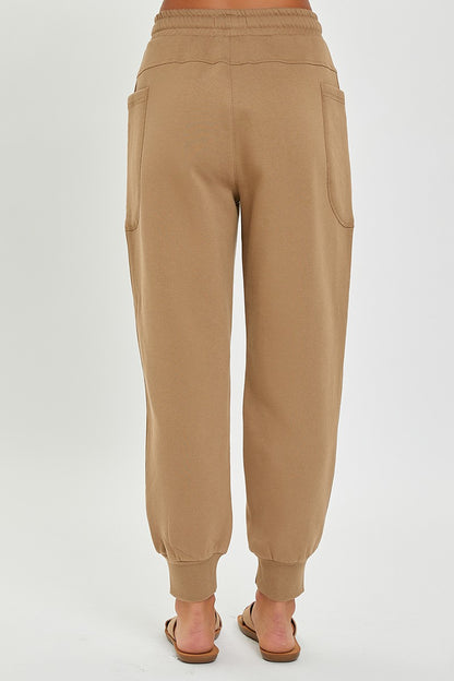 RISEN High Rise Relaxed Joggers