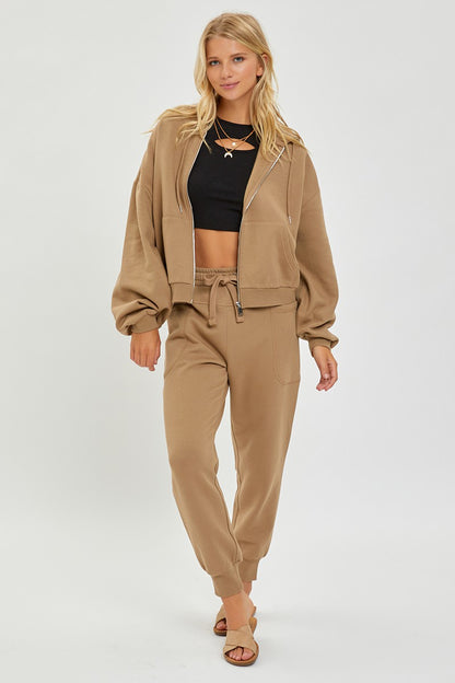 RISEN High Rise Relaxed Joggers